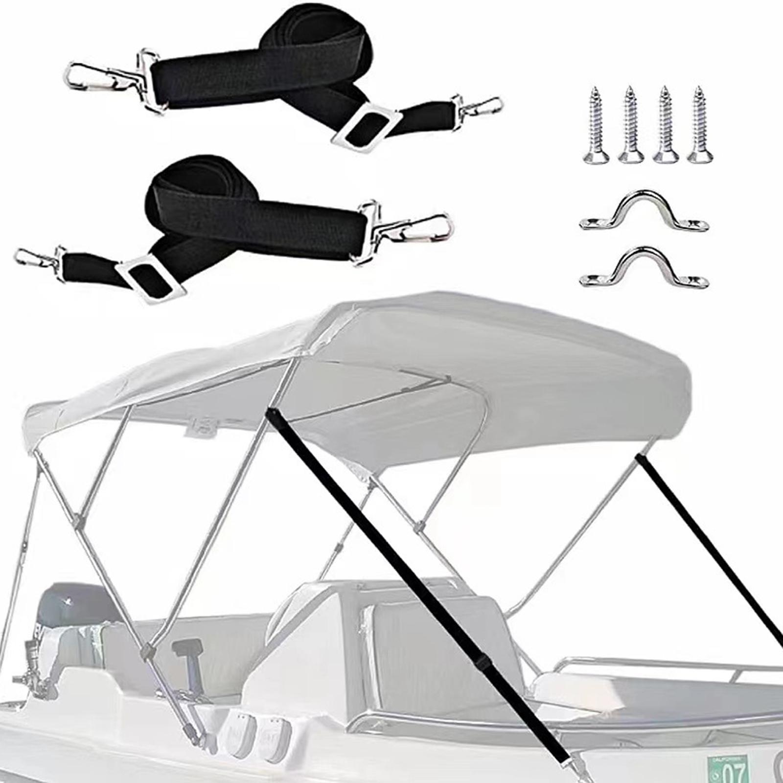 Fishing Boat Steering Wheel - Correas superiores Bimini ajustables, correas para
